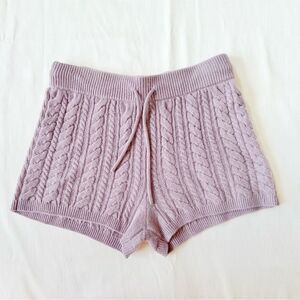 Sweaty Betty Womens Shorts Knit Lounge Comfort Wool Cashmere Medium M